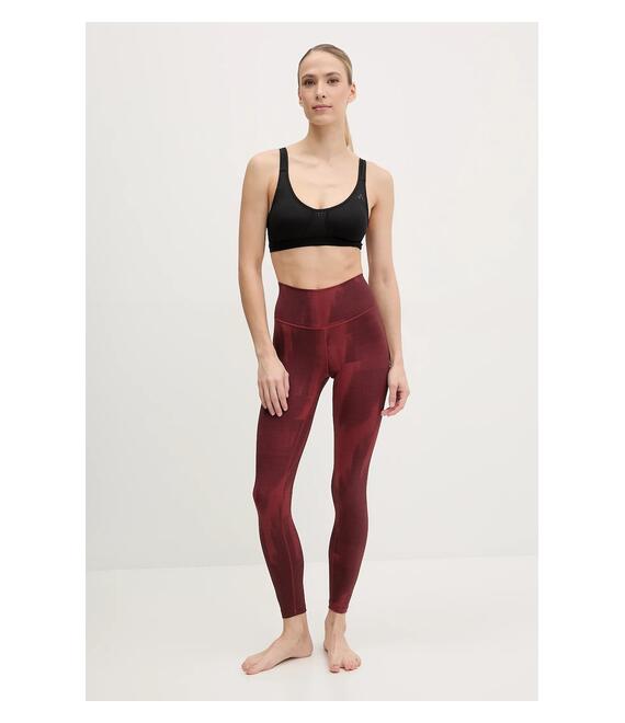 Κολάν γιόγκα adidas Performance All Me χρώμα: μπορντό, JJ3874