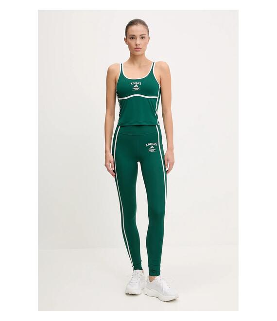 Κολάν προπόνησης adidas Performance Optime χρώμα: πράσινο, JG6152