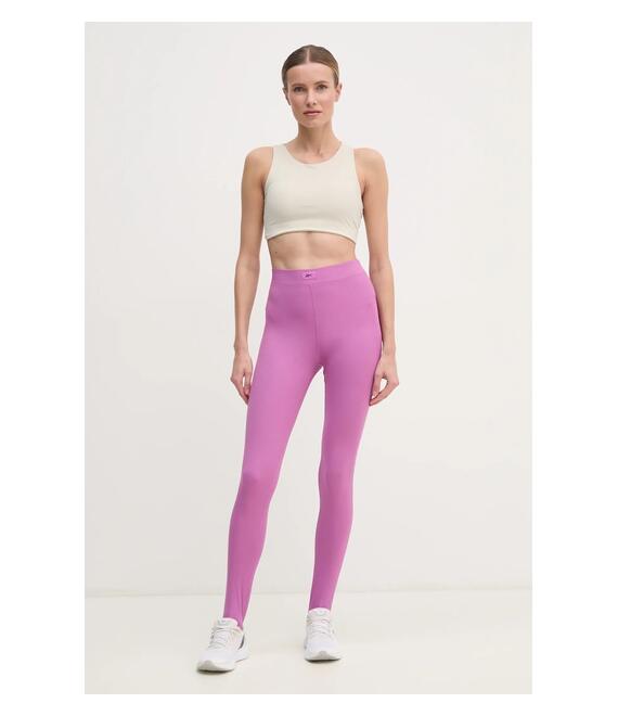 Κολάν προπόνησης Reebok Rib Stirrup χρώμα: μοβ, 100214310