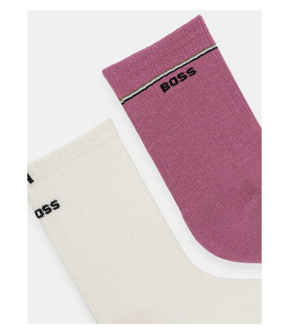 Κάλτσες BOSS 2-pack χρώμα: ροζ, 50502113