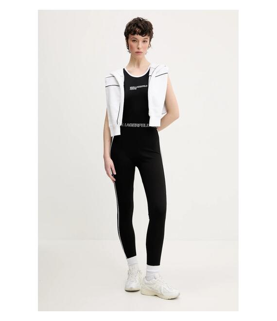 Κολάν Karl Lagerfeld Jeans χρώμα: μαύρο, A2W10153
