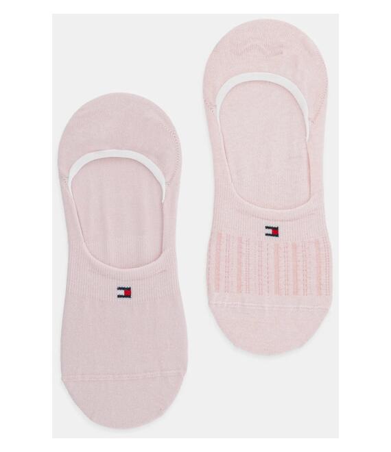 Κάλτσες Tommy Hilfiger 2-pack χρώμα: ροζ, 701232982