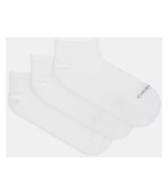 Κάλτσες Calvin Klein 3-pack χρώμα: άσπρο, 701233833