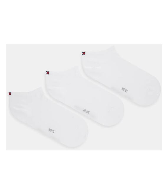 Κάλτσες Tommy Hilfiger 3-pack χρώμα: άσπρο, 701233829