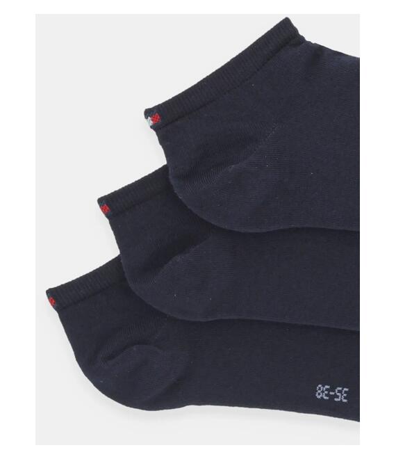 Κάλτσες Tommy Hilfiger 3-pack χρώμα: ναυτικό μπλε, 701233829