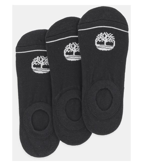 Κάλτσες Timberland 3-pack χρώμα: μαύρο, TB0A6BJU0011