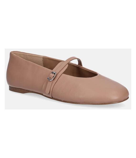 Μπαλαρίνες Steve Madden Rejoice χρώμα: καφέ, SM11003565