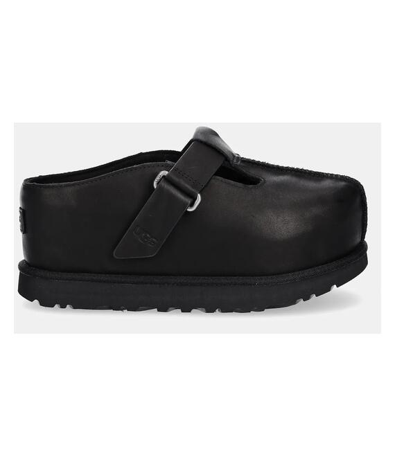 Παντόφλες UGG Goldenstar Hi Clog χρώμα: μαύρο, 1169591-BLK