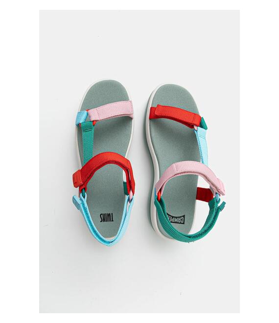 Σανδάλια Camper TWS χρώμα: γκρι, K201726-006