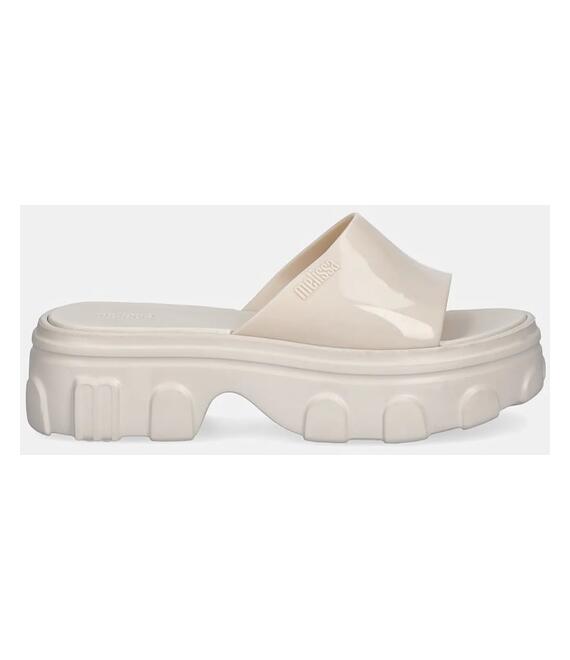 Παντόφλες Melissa MELISSA ELLA SLIDE AD χρώμα: μπεζ, M 35882.AZ382