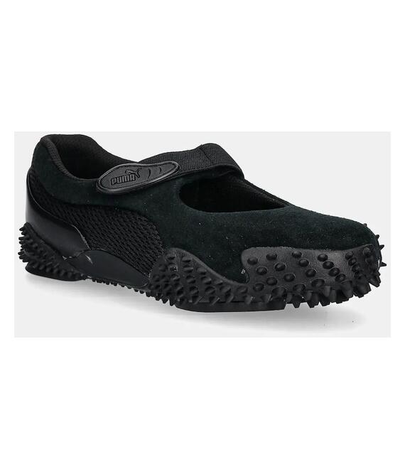 Μπαλαρίνες σουέτ Puma Mostro Fey PRM χρώμα: μαύρο, 401062