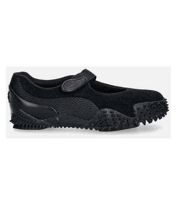 Μπαλαρίνες σουέτ Puma Mostro Fey PRM χρώμα: μαύρο, 401062