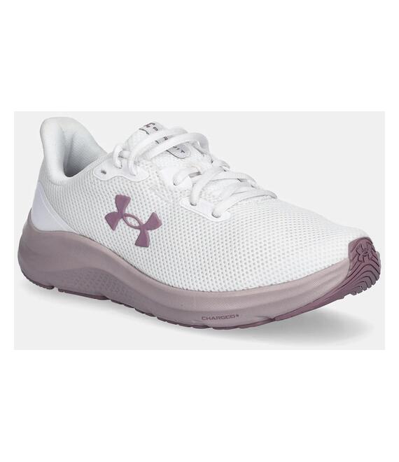 Παπούτσια για τρέξιμο Under Armour Charged Pursuit 4 χρώμα: άσπρο, 3028261