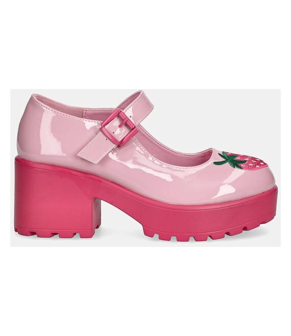 Γοβάκια Koi Footwear Tira Mary Janes ‘Strawberry Cheesecake Edition’ χρώμα: ροζ, ND109