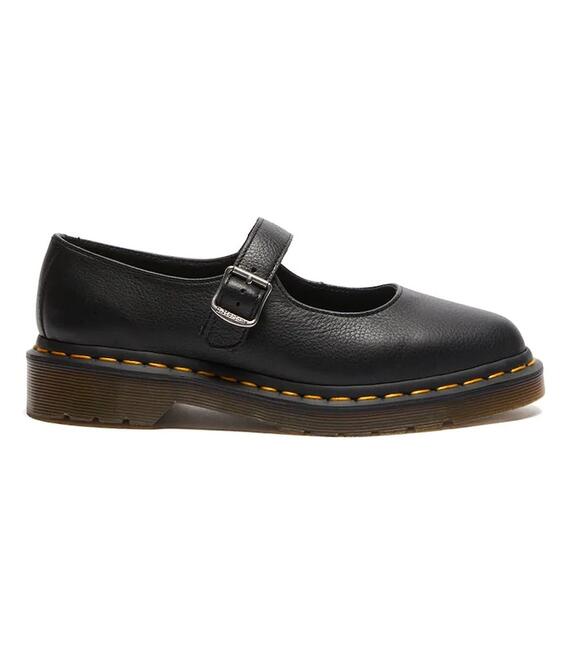 Δερμάτινες μπαλαρίνες Dr. Martens Elphie MJ Mary Jane χρώμα: μαύρο, DM40685001