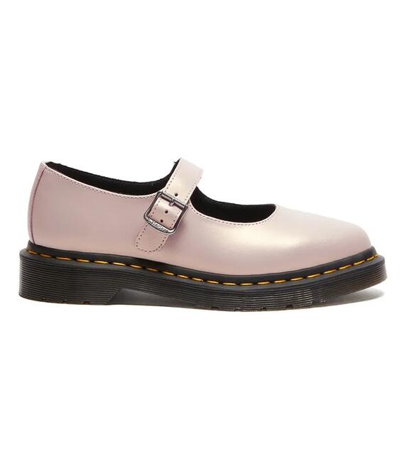 Δερμάτινες μπαλαρίνες Dr. Martens Elphie MJ Mary Jane χρώμα: ροζ, DM41092650