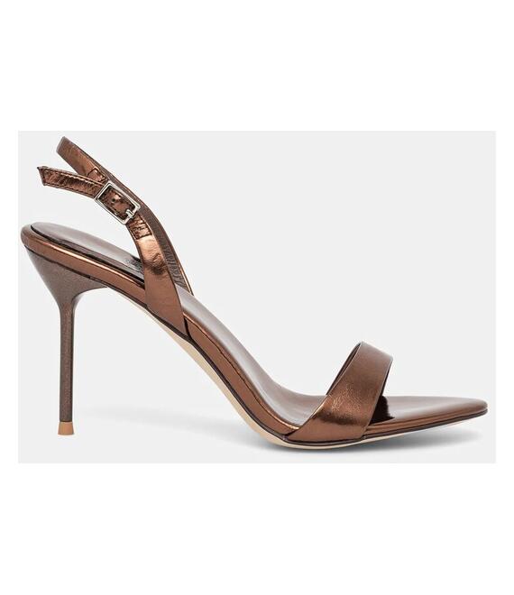 Δερμάτινα σανδάλια Jeffrey Campbell Go-Getter χρώμα: χρυσαφί, JC-1481-1-10