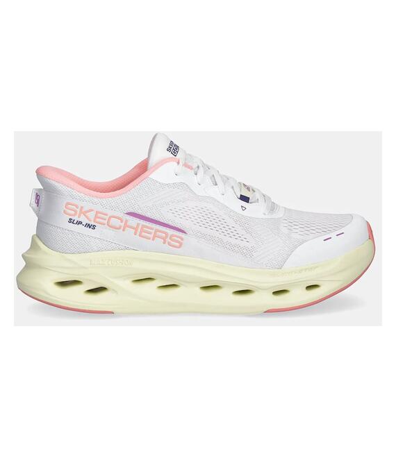 Παπούτσια για τρέξιμο Skechers MAX CUSHIONING GLIDE-STEP χρώμα: άσπρο, 129400