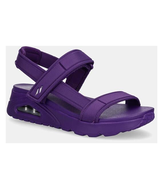 Σανδάλια Skechers UNO χρώμα: μοβ, 119814