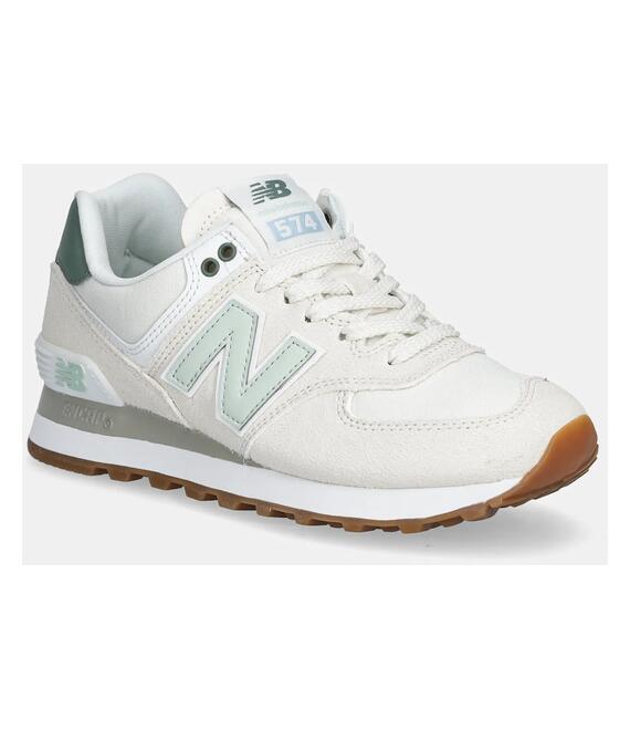 Αθλητικά New Balance 574 χρώμα: μπεζ, WL574CGR