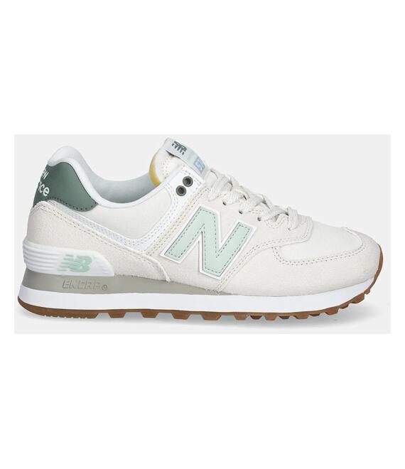 Αθλητικά New Balance 574 χρώμα: μπεζ, WL574CGR