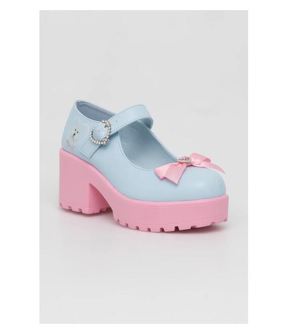 Γοβάκια Koi Footwear Tira Mary Janes Poodle Princess χρώμα: μπλε, ND74