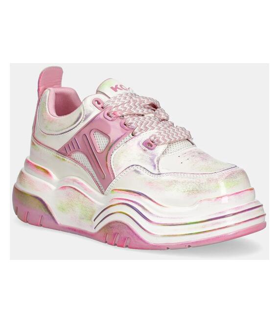 Αθλητικά Koi Footwear Kaleidoscopic Platform χρώμα: ροζ, MT01
