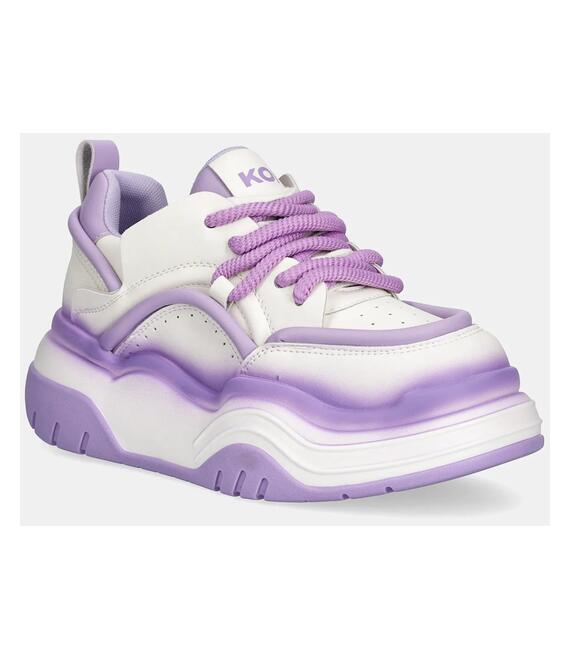 Αθλητικά Koi Footwear Neon Reef Platform χρώμα: μοβ, MT02