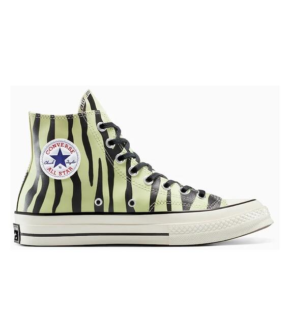 Πάνινα παπούτσια Converse Chuck 70 Glow In The Dark Zebra χρώμα: μπεζ, A15032C
