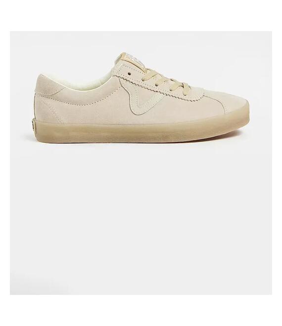 Σουέτ sneakers Vans Sport Low χρώμα: μπεζ, VN000D6NBYS1