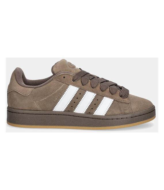 Δερμάτινα αθλητικά παπούτσια adidas Originals Campus 00s χρώμα: καφέ, JH8789