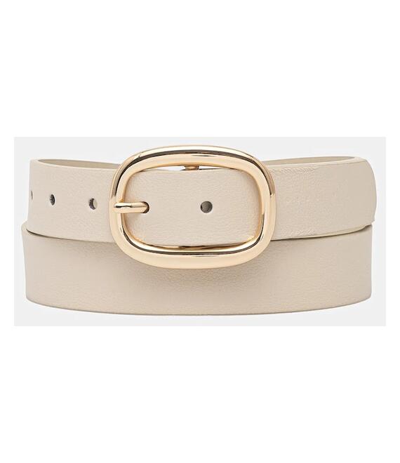 Ζώνη Sisley χρώμα: μπεζ, 6GYWWL02T