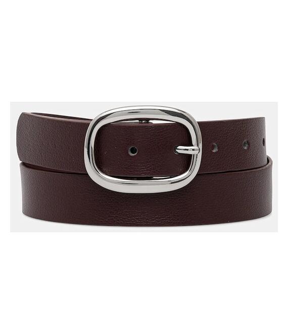 Ζώνη Sisley χρώμα: μπορντό, 6GYWWL02T