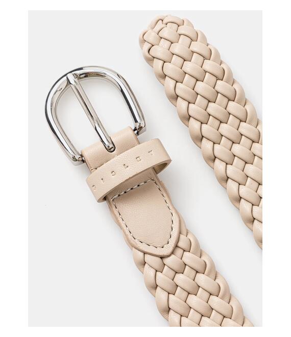 Ζώνη Sisley χρώμα: μπεζ, 6QAJWL031