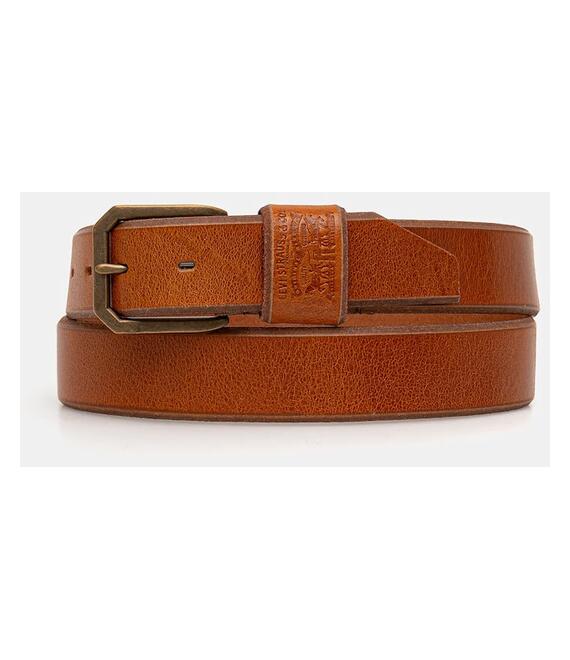 Ζώνη Levi's χρώμα: καφέ, 002G2-0001