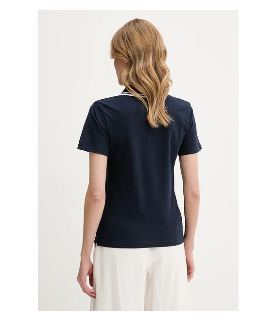 Πόλο Guess AMARYLLIS χρώμα: ναυτικό μπλε, V5GP06 KCOK1