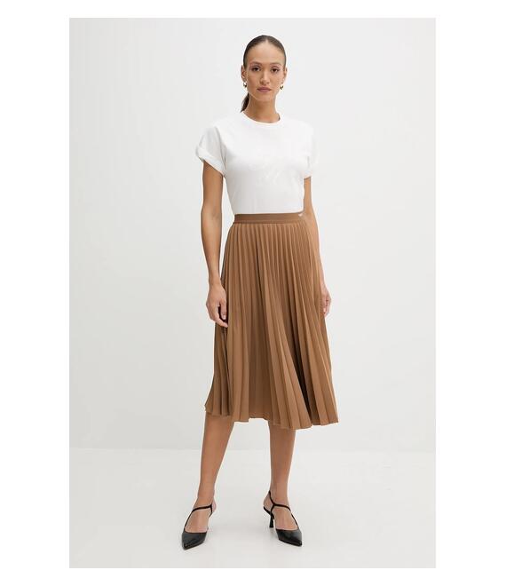 Φούστα Tommy Hilfiger χρώμα: ναυτικό μπλε, WW0WW43886