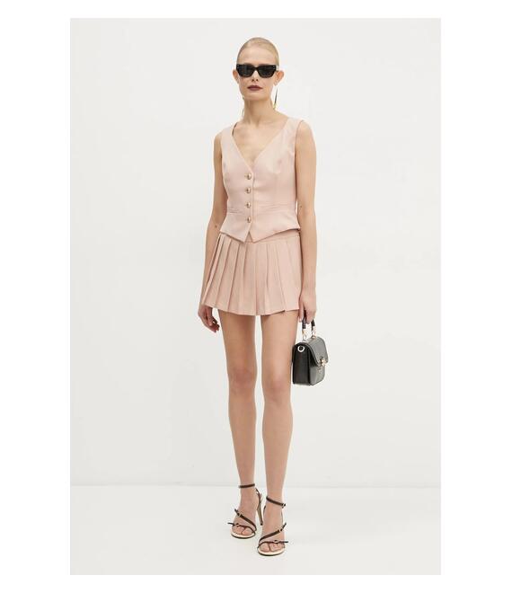 Φούστα Guess MATEA χρώμα: ροζ, W5RD0O WGX02
