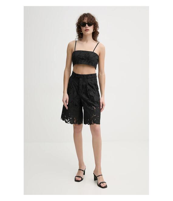 Σορτς ISABELLE BLANCHE χρώμα: μαύρο, IS25SS-P101-T020