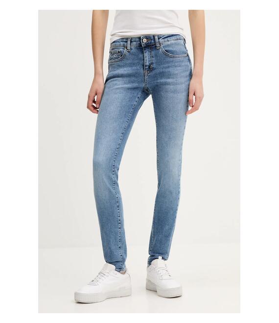 Τζιν παντελόνι Tommy Jeans χρώμα: μπλε, DW0DW20668
