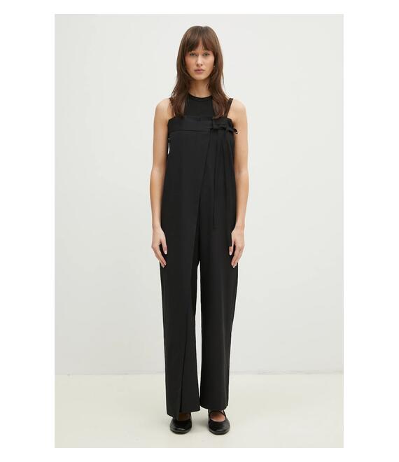 Μάλλινη φόρμα MM6 Maison Margiela χρώμα: μαύρο, S52FP0089