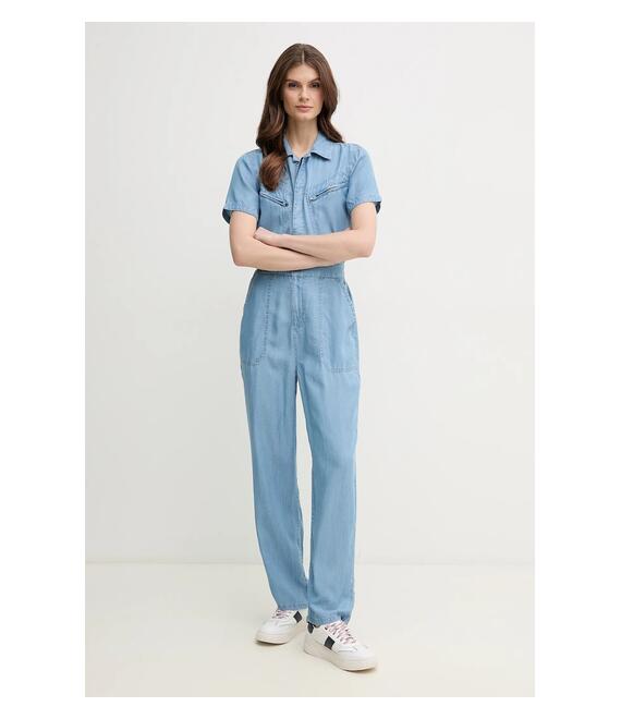 Ολόσωμη φόρμα Pepe Jeans ESMERALDA χρώμα: μπλε, PL230510