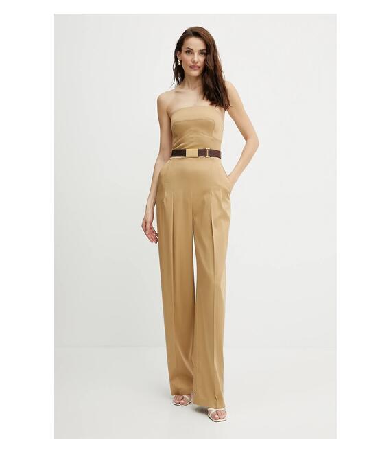 Ολόσωμη φόρμα Elisabetta Franchi χρώμα: πράσινο, TU05152E2