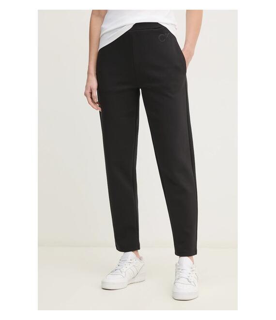 Παντελόνι φόρμας Calvin Klein χρώμα: μαύρο, K20K207945