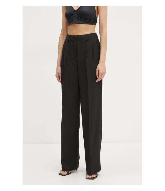 Παντελόνι Guess χρώμα: μαύρο, W5RB73 WGX02