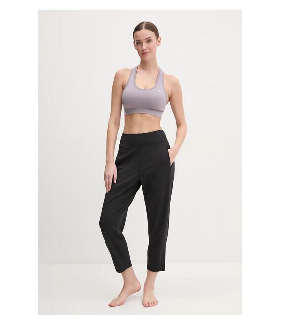 Παντελόνι για γιόγκα adidas Performance All Me χρώμα: μαύρο, JH1483