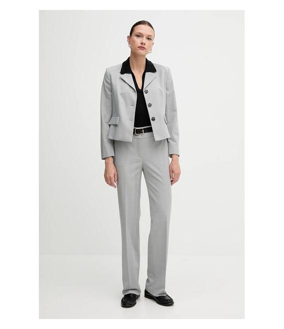 Παντελόνι Sisley χρώμα: γκρι, 490TLF06L