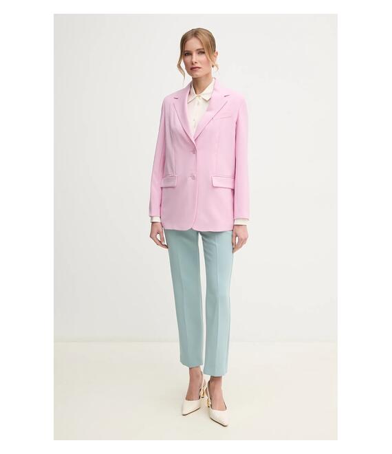 Παντελόνι Weekend Max Mara χρώμα: τιρκουάζ, 2515131031600