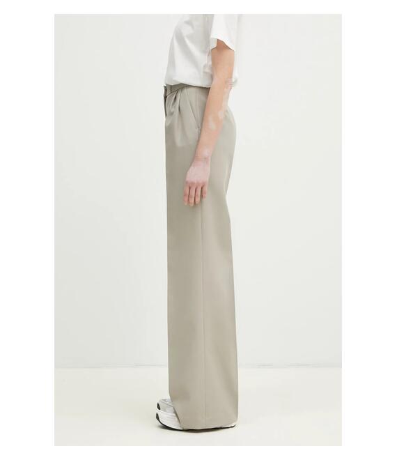 Παντελόνι Coperni Wide Leg Tailored χρώμα: μπεζ, COPP90F3004