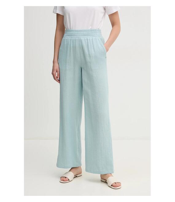 Βαμβακερό παντελόνι Dkny χρώμα: μπλε, DJ4P3004